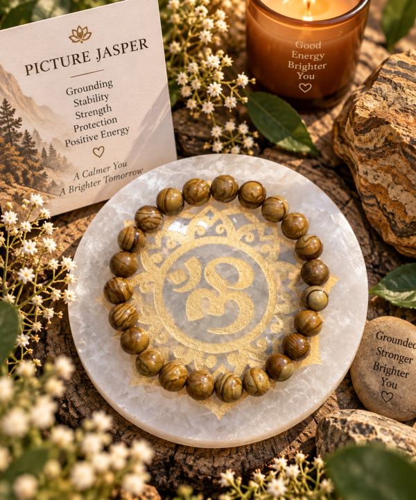 Yellow Jasper bracelet (8mm)