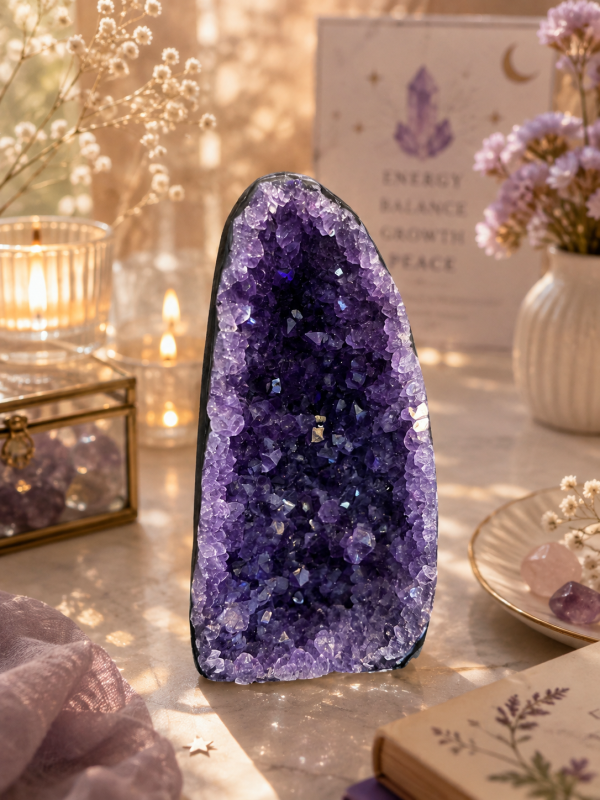 Amethyst geode