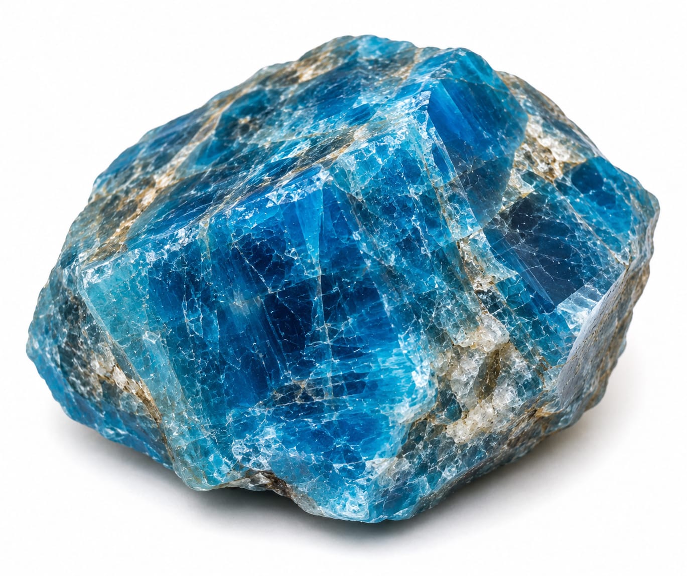 Blue apatite