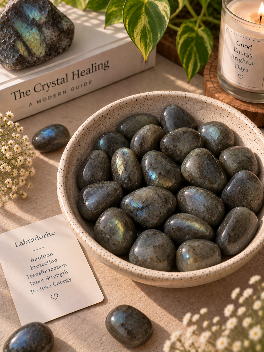 Labradorite tumble