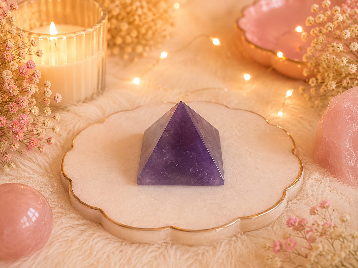 Amethyst Pyramid (Approx. 1–2 Inch)
