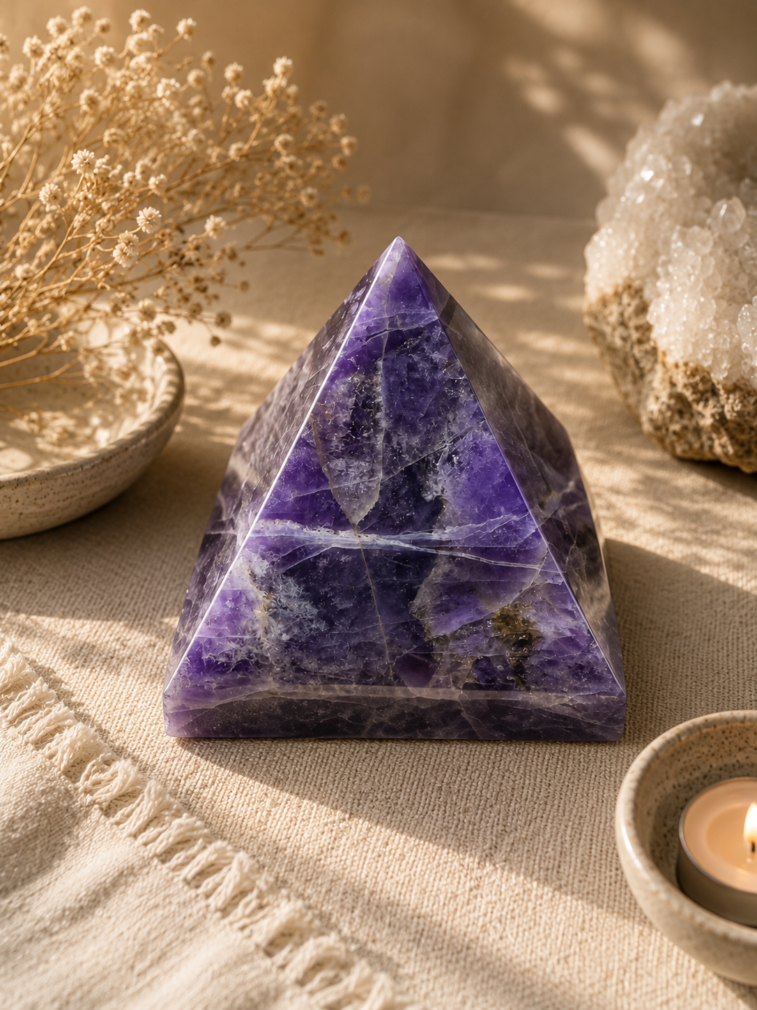 Amethyst Pyramid  (3 to 4 inch)