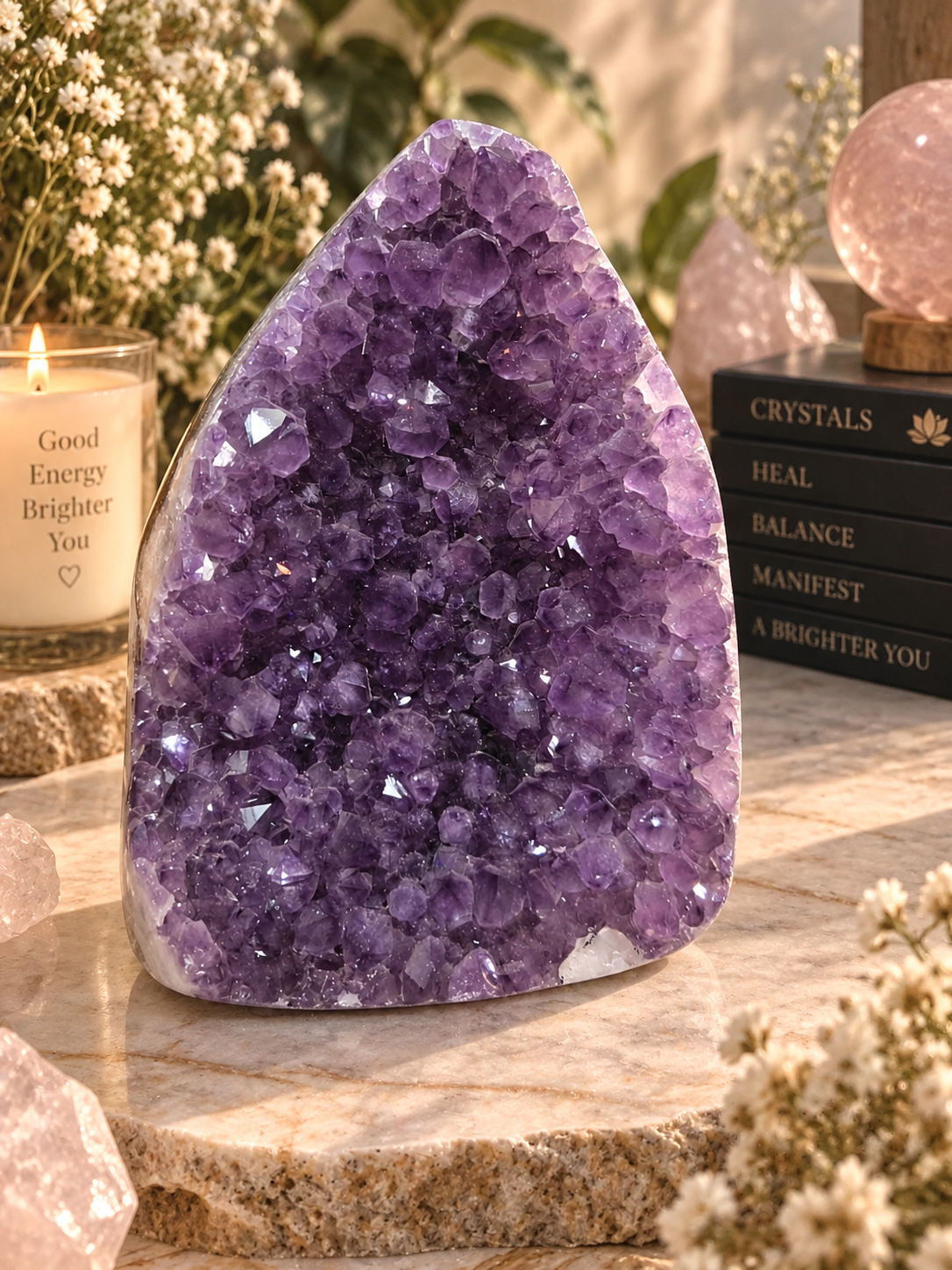 Amethyst geode (1920 gm)
