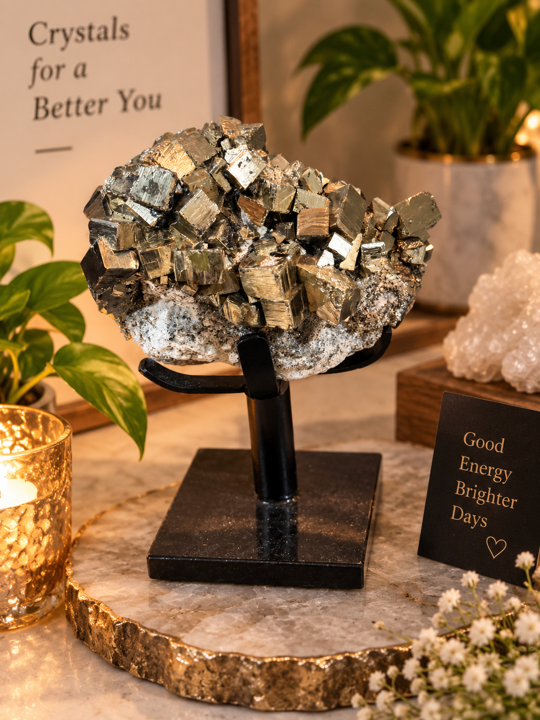 Pyrite premium cluster (5.90 kg)