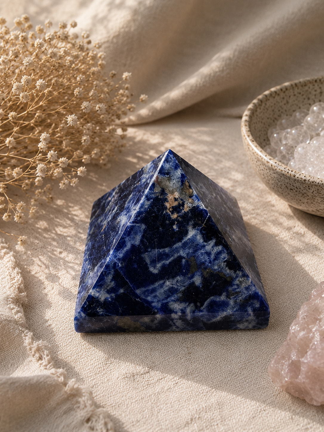 Sodalite Pyramid (2 to 3 inch)
