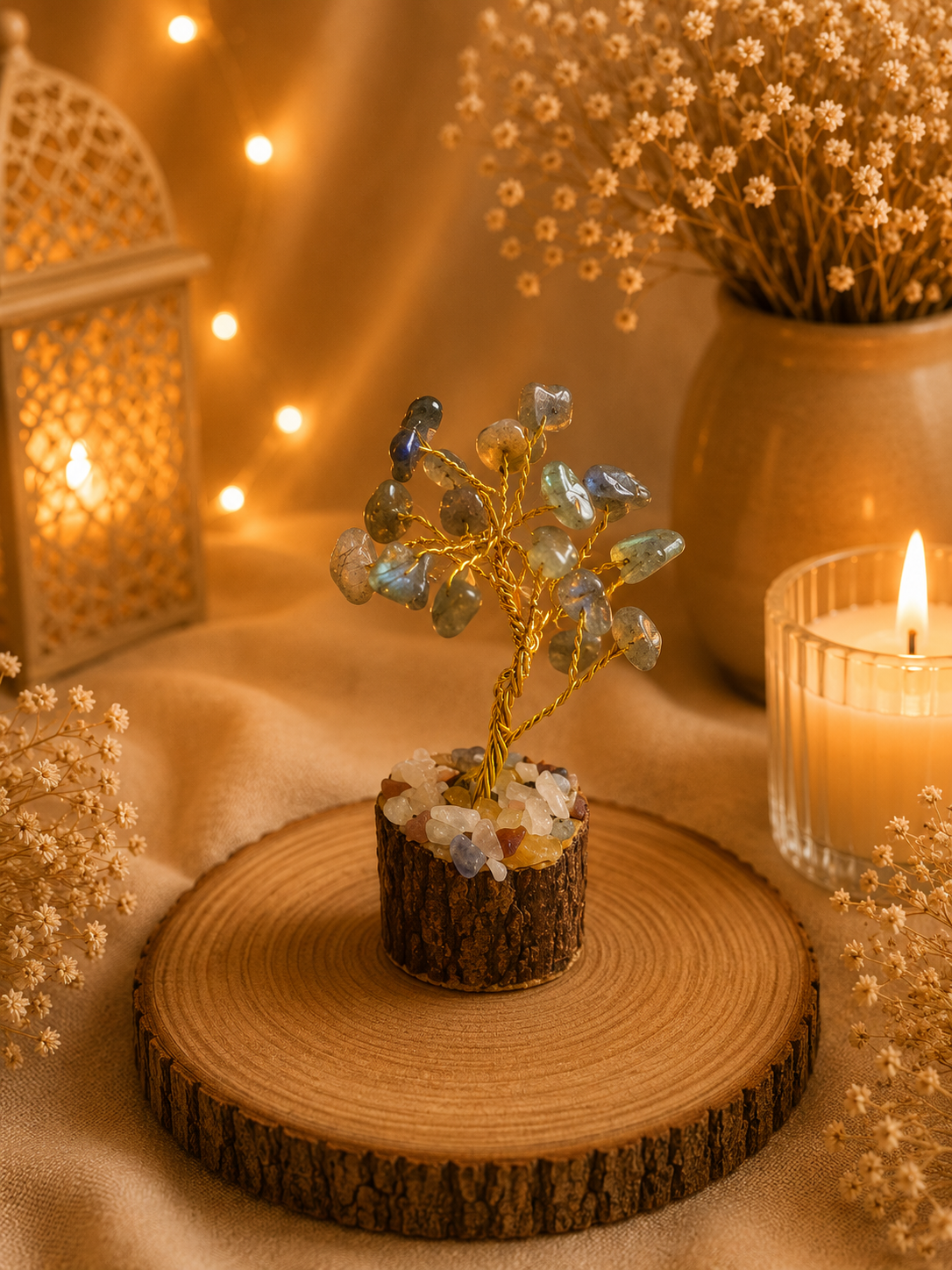 Labradorite tree mini ( 10 to 20 chips)