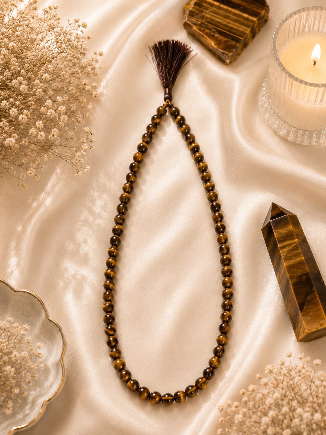 tiger eye mala