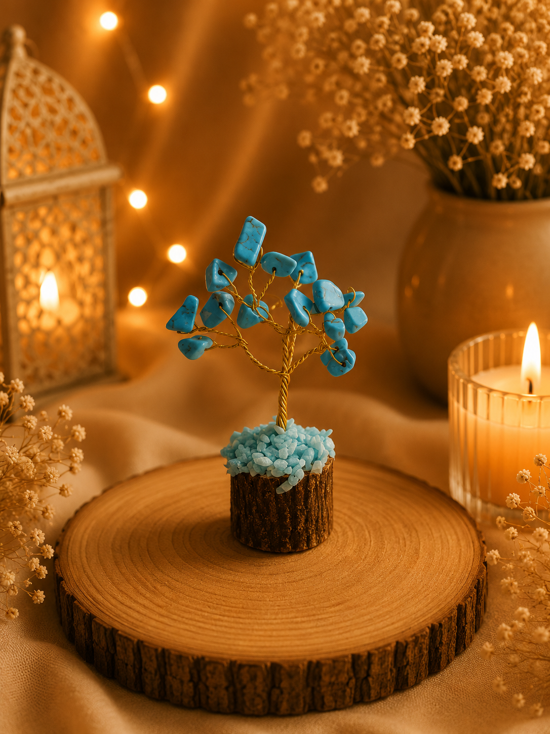 Turquoise tree mini ( 10 to 20 chips)