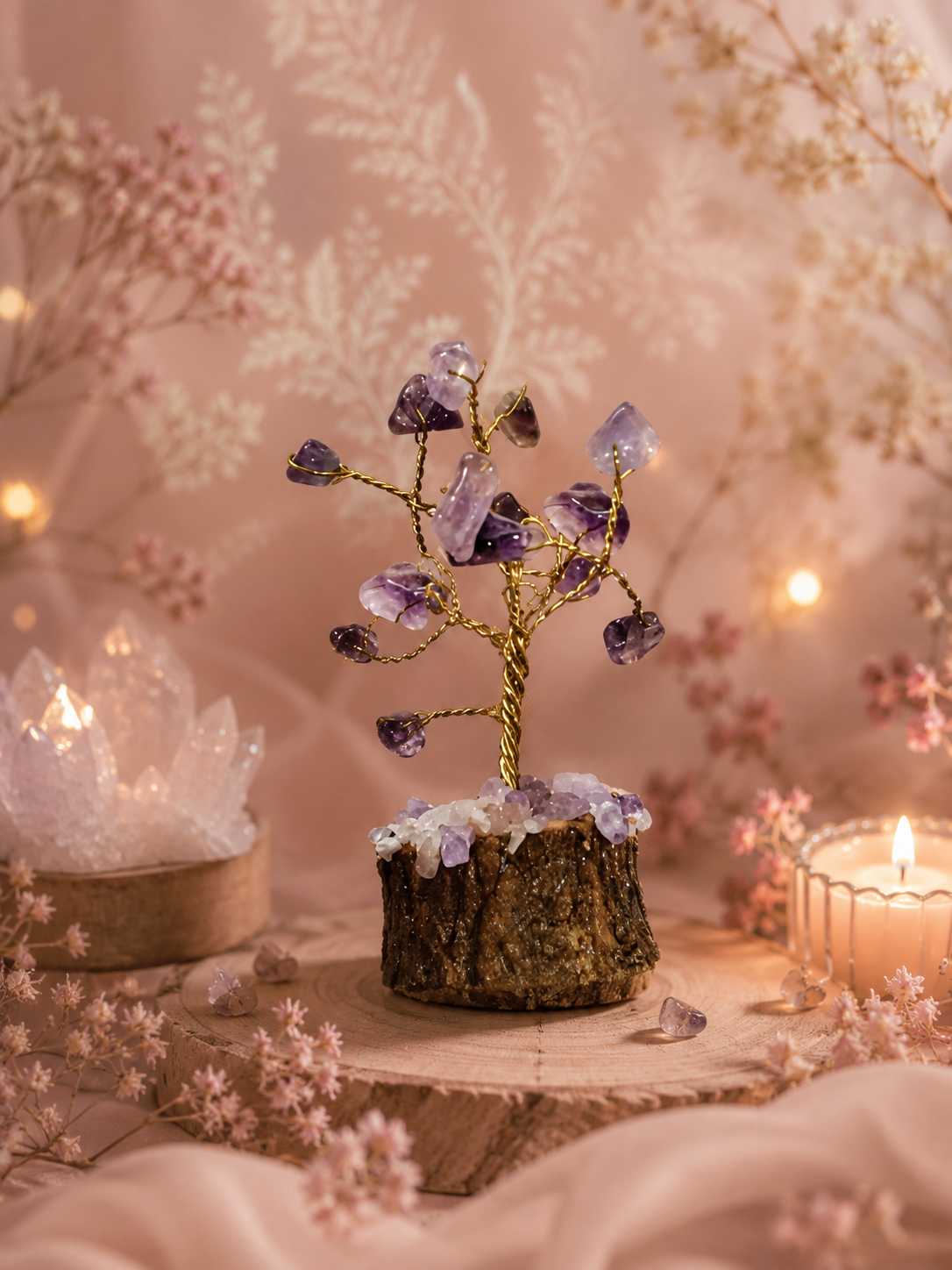 Amethyst tree mini ( 10 to 20 chips )