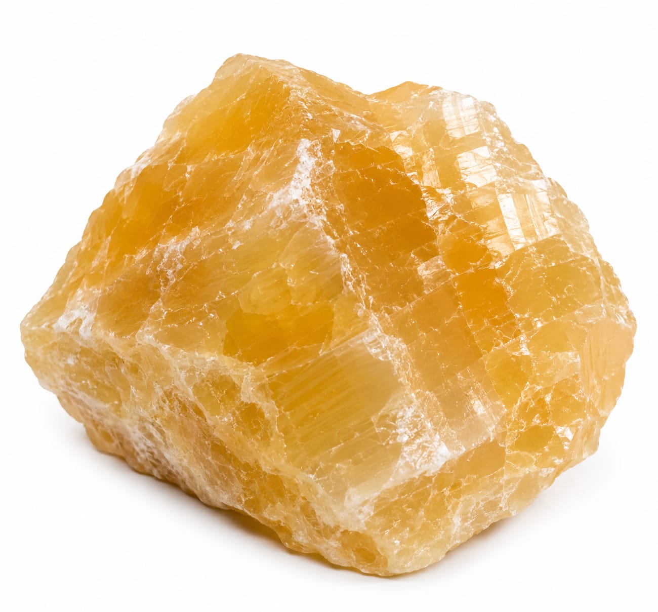 Honey calcite
