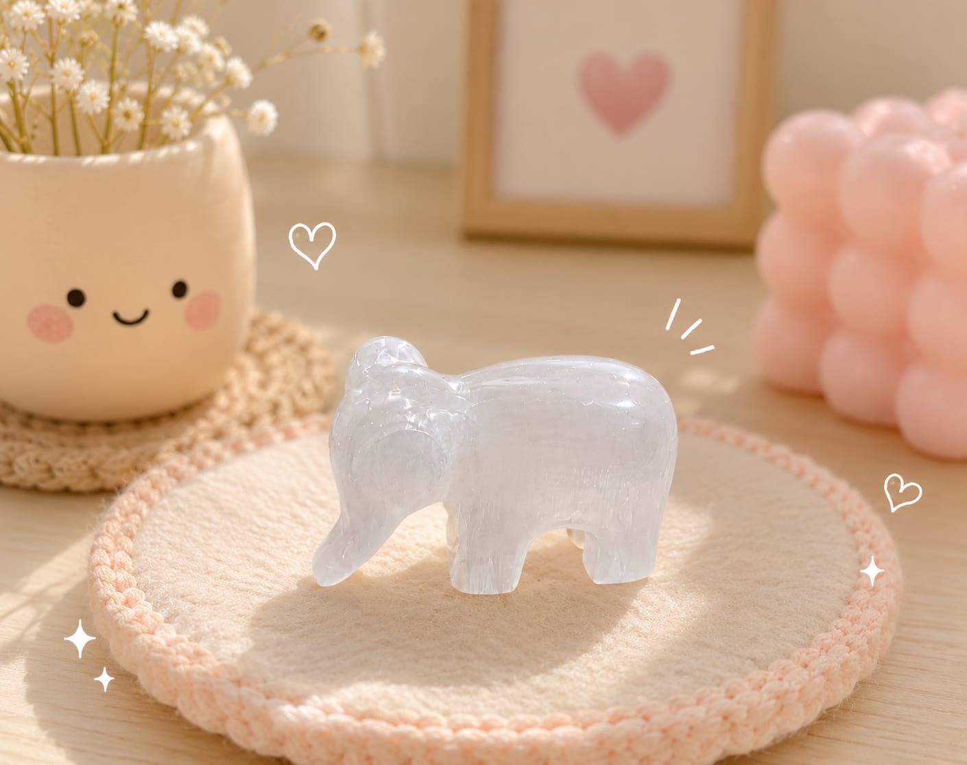 selenite elephant