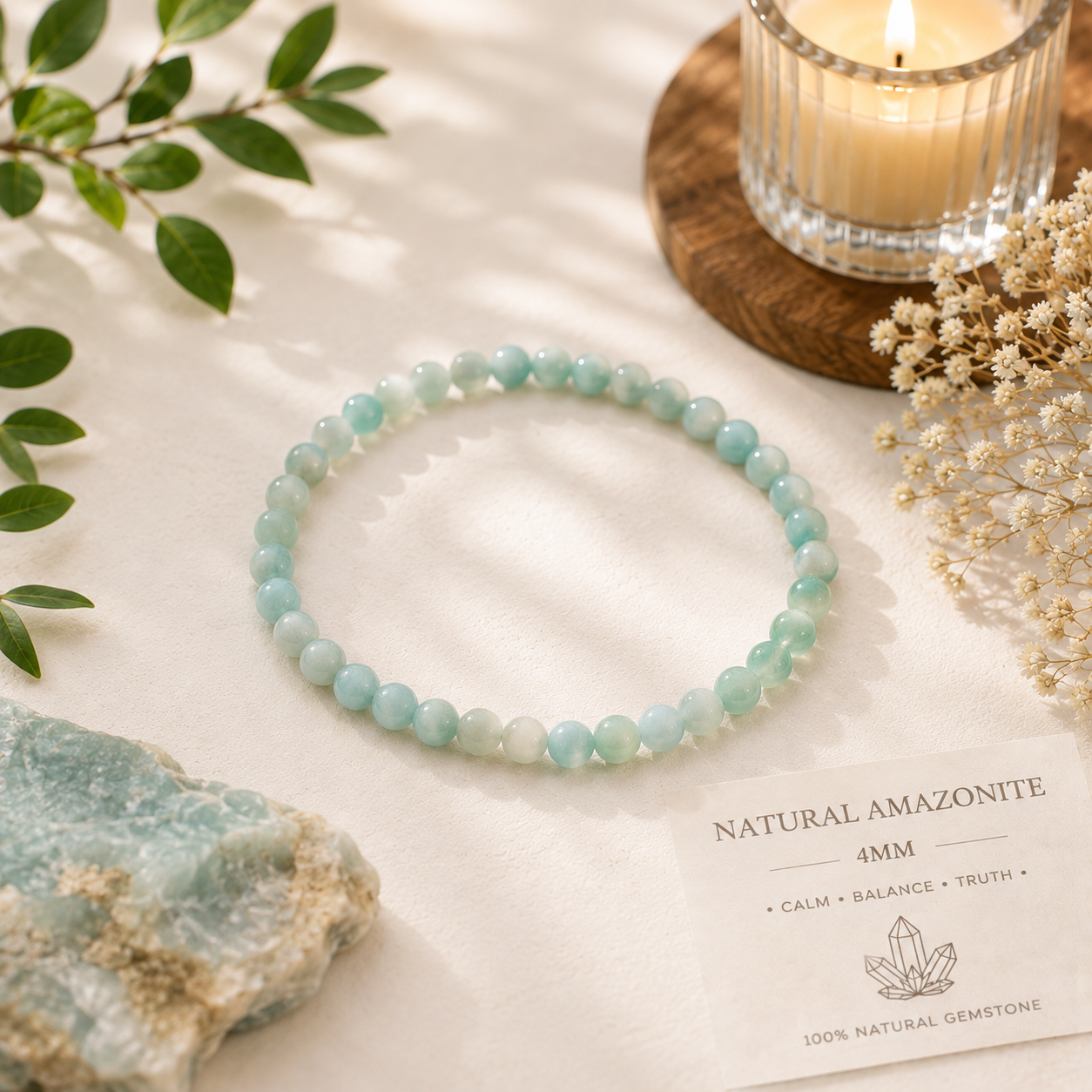 Amazonite bracelet